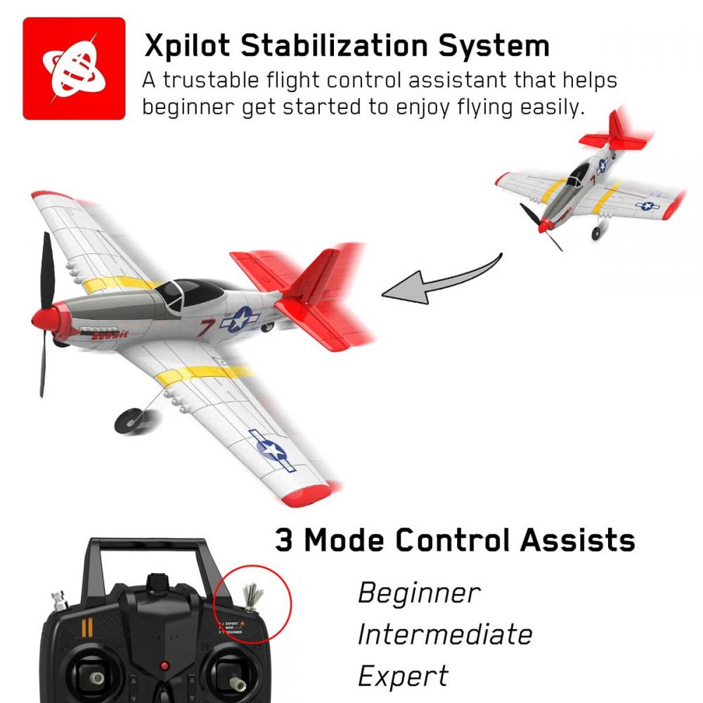 P-51D Mustang Volantex RC