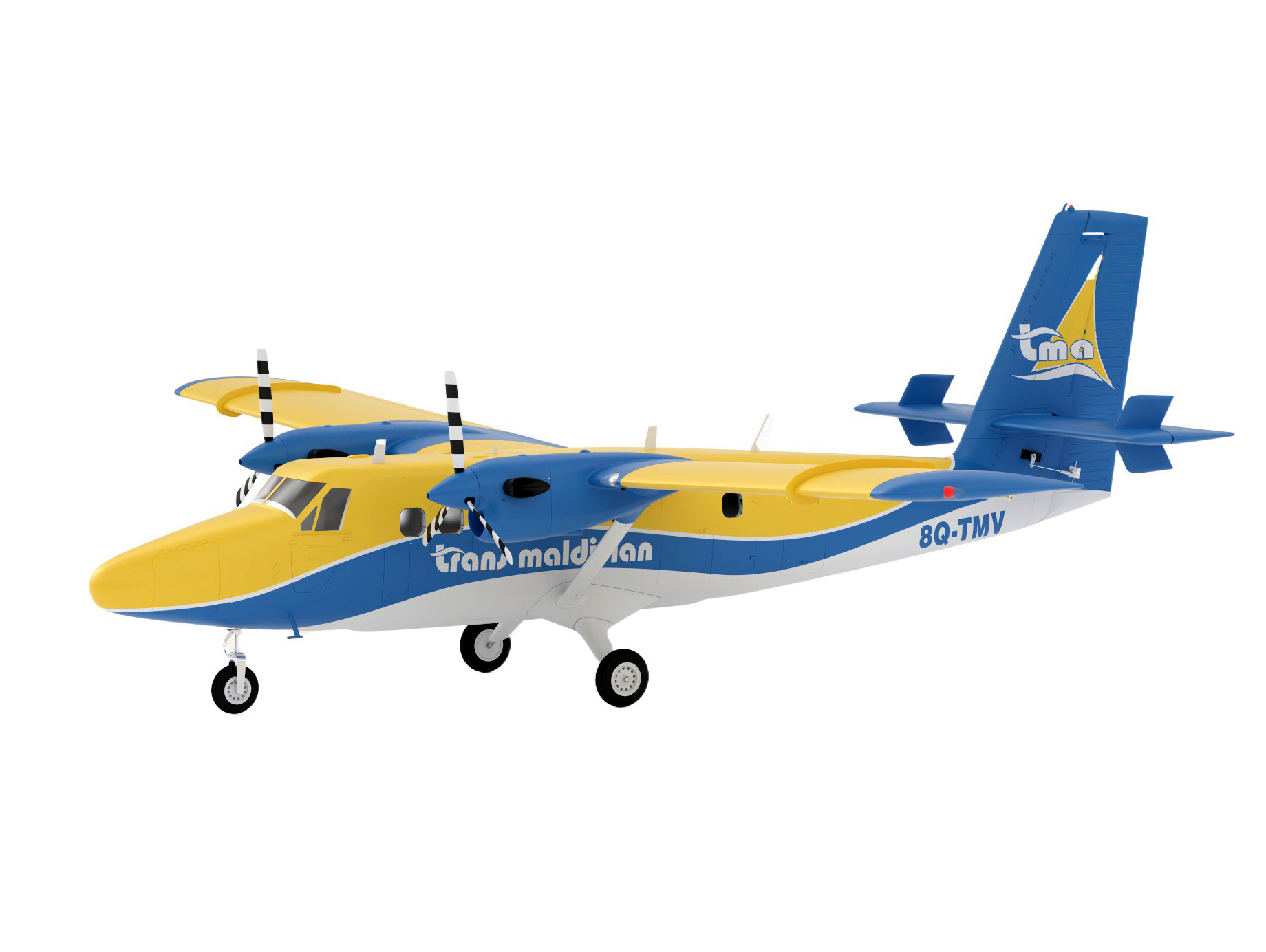 Twin Otter DHC-6 XFLY Model