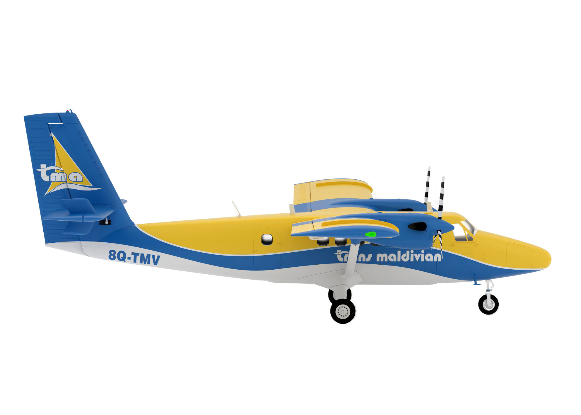 Twin Otter DHC-6 XFLY Model