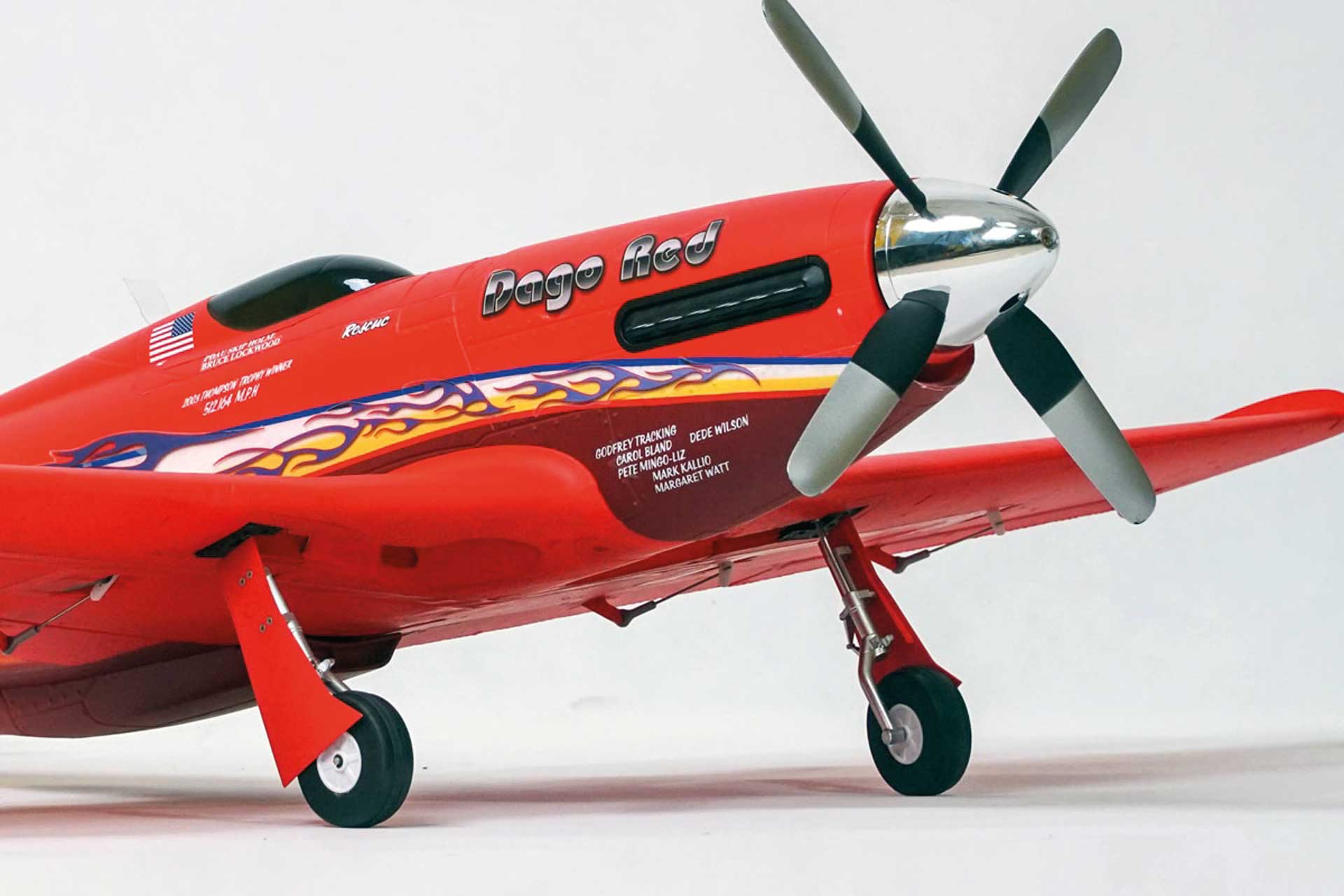 P-51 Dago Red fms