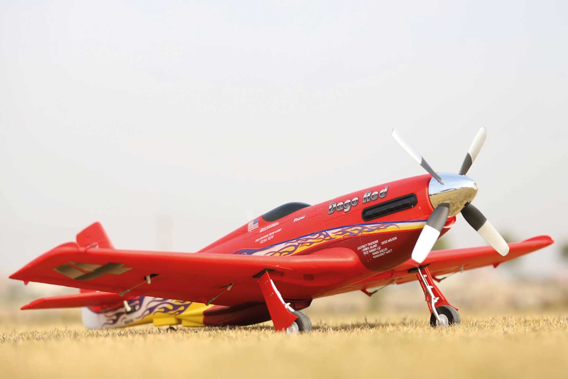 P-51 Dago Red fms