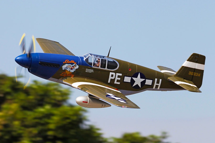 P-51B Mustang Dallas Darling fms