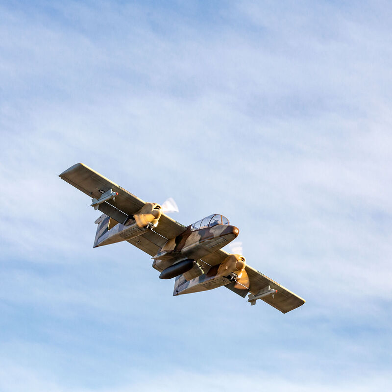 OV-10 Bronco hangar 9