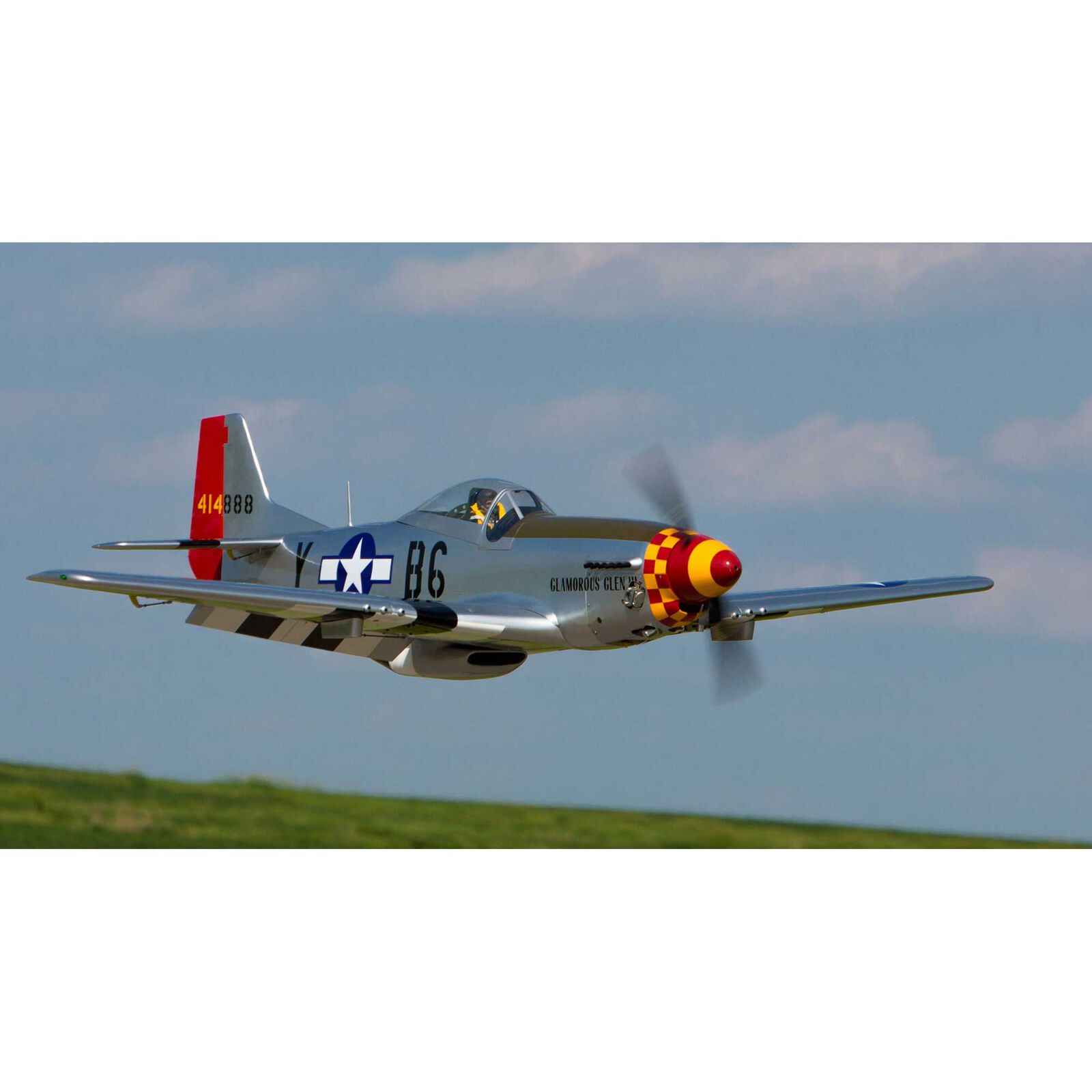 P-51D Mustang 60cc hangar 9