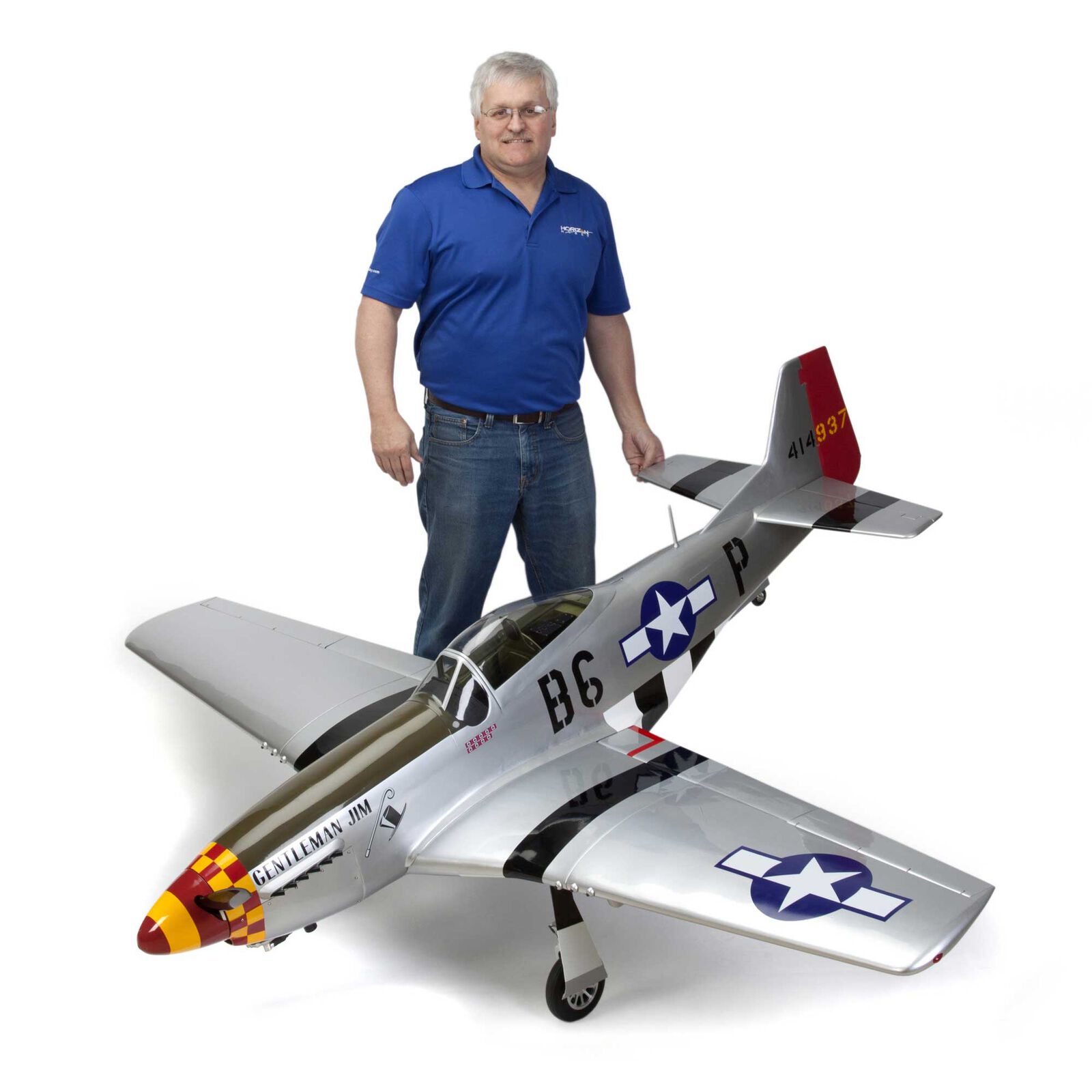 P-51D Mustang 60cc hangar 9