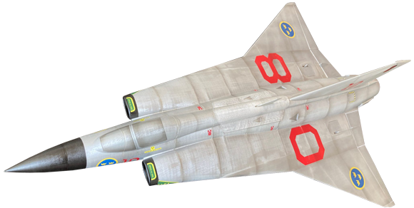 J35 Saab Draken