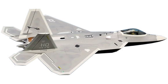 F-22 Raptor 80mm